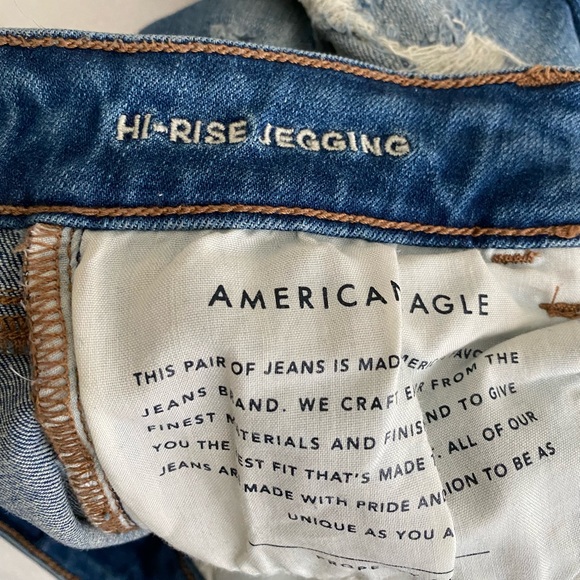 American Eagle HIGH-WAISTED JEGGING Size 2 extra short - Picture 5 of 6
